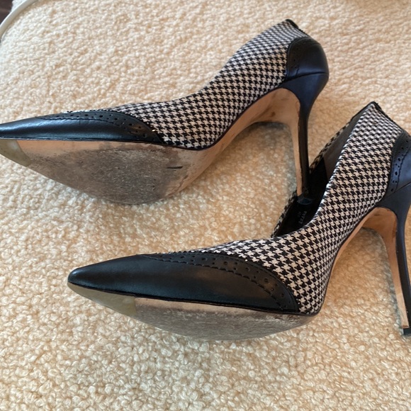 Rachel Roy Houndstooth Heel Pointy Toe Pump - Picture 10 of 11